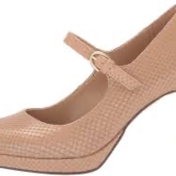 Naturalizer Talissa Birch Snake 9 Narrow Mary Jane Heel Pump - Picture 2 of 6